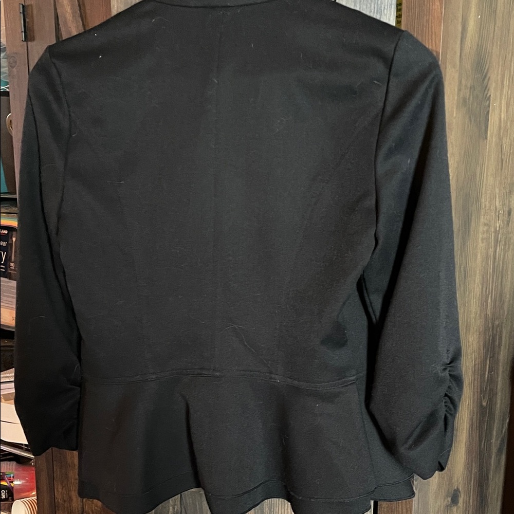 Maurices Black Ruffled Blazer - Picture 5 of 5
